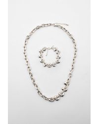 Pull&Bear - Set Aus Halskette Und Armband - Lyst