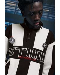 Pull&Bear - Gestreepte Stwd Tricot Polo - Lyst
