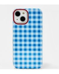 Pull&Bear - Coque Iphone À Carreaux Vichy - Lyst