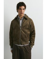 Pull&Bear - Kombinierte Doubleface-Jacke - Lyst