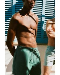 Pull&Bear - Basic Swimming Trunks - Lyst