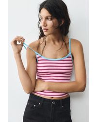 Pull&Bear - Thin Strap Top - Lyst