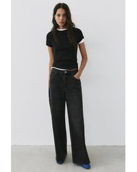 Pull&Bear - Oversized Baggy Jeans - Lyst