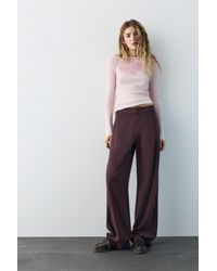 Pull&Bear - Darted Smart Trousers - Lyst