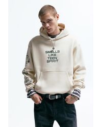 Pull&Bear - Nirvana Capuchonsweater - Lyst