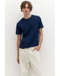 Pull&Bear - Slim Fit Basic T-Shirt - Lyst
