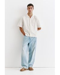 Pull&Bear - Striped Rustic Shirt - Lyst