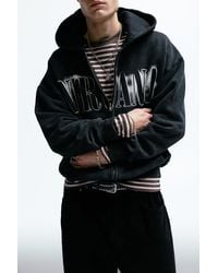Pull&Bear - Nirvana Zip-Up Hoodie - Lyst