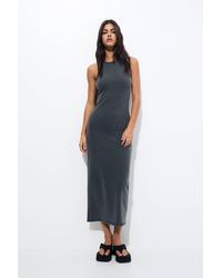 Pull&Bear - Sleeveless Halter Midi Dress - Lyst