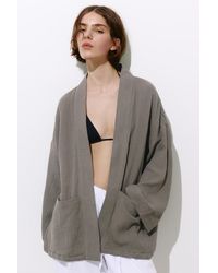 Pull&Bear - Kimono Gaze De Cotton - Lyst