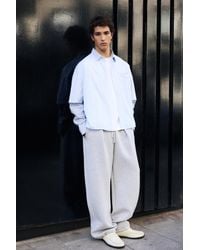 Pull&Bear - Contrast Suede Loafers - Lyst