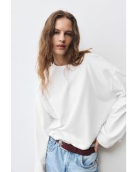 Pull&Bear - Boxy-Fit Long Sleeve T-Shirt - Lyst