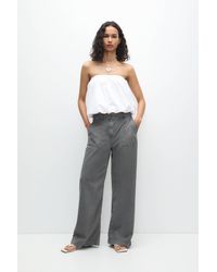 Pull&Bear - Wide-Leg Trousers - Lyst