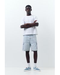 Pull&Bear - Baggy Cargo Bermuda Shorts - Lyst