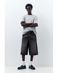 Pull&Bear - Stwd Super Baggy Jorts - Lyst