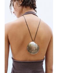 Pull&Bear - Maxi-Halskette Mit Muscheln - Lyst