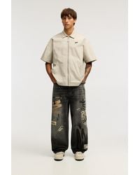 Pull&Bear - Stwd Graffiti Skater Jeans - Lyst