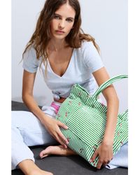 Pull&Bear - Borsa Shopper A Righe Effetto Spugna - Lyst