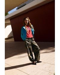 Pull&Bear - Cargo Parachute Trousers With Print - Lyst
