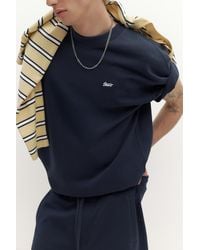 Pull&Bear - Short Sleeve Logo Sweatshirt - Lyst