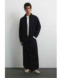 Pull&Bear - Barrel Jeans Met Voornaad - Lyst