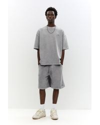 Pull&Bear - Washed Stwd Jogger Bermuda Shorts - Lyst