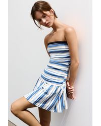 Pull&Bear - Short Balloon Dress - Lyst
