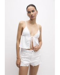 Pull&Bear - Strappy Top With A Bow Detail - Lyst