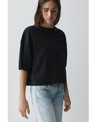 Pull&Bear - Boxy Fit Short Sleeve T-Shirt - Lyst