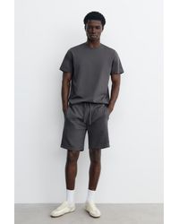 Pull&Bear - Pack Joggingbermuda En T-Shirt - Lyst