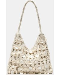 Pull&Bear - Beaded Shoulder Bag - Lyst