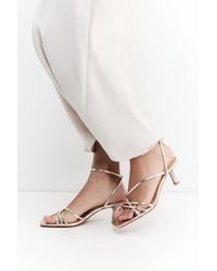 Pull&Bear - Strappy High-Heel Sandals - Lyst