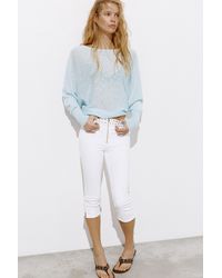 Pull&Bear - Pull Asymétrique En Maille Fine - Lyst