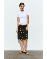 Pull&Bear - Rok Met Stippen - Lyst