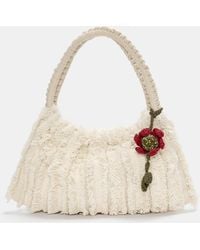 Pull&Bear - Shopper-Tasche Mit Fransen Und Verzierung - Lyst