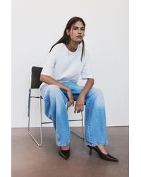 Pull&Bear - Absatzschuhe Mit Offener Ferse - Lyst