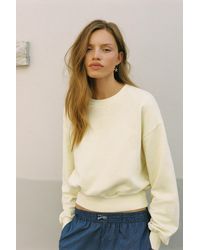 Pull&Bear - Round Neck Sweatshirt - Lyst