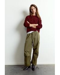 Pull&Bear - Cargo Parachute Trousers - Lyst