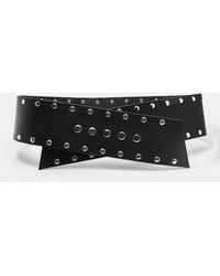 Pull&Bear - Studded Cummerbund Belt - Lyst