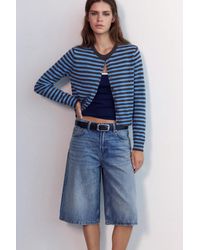 Pull&Bear - Cardigan Basico - Lyst