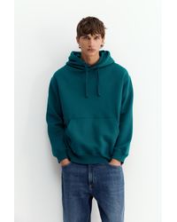 Pull&Bear - Sweat Basique À Capuche - Lyst