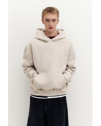 Pull&Bear - Stwd Boxy Hoodie Sweatshirt - Lyst