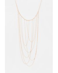 Pull&Bear - Multi-Strand Chain Necklace - Lyst