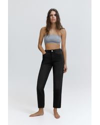 Pull&Bear - High-Waist Mom Jeans - Lyst