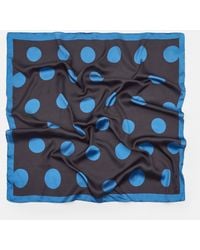 Pull&Bear - Satin Polka Dot Scarf - Lyst