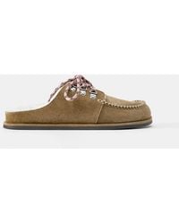 Pull&Bear - Leather Trekking Clogs - Lyst