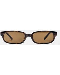Pull&Bear - Rectangular Sunglasses - Lyst
