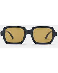 Pull&Bear - Square Resin Sunglasses - Lyst