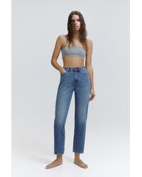 Pull&Bear - High-Waist Mom Jeans - Lyst