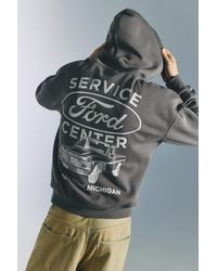 Pull&Bear - Felpa Con Cappuccio Ford - Lyst
